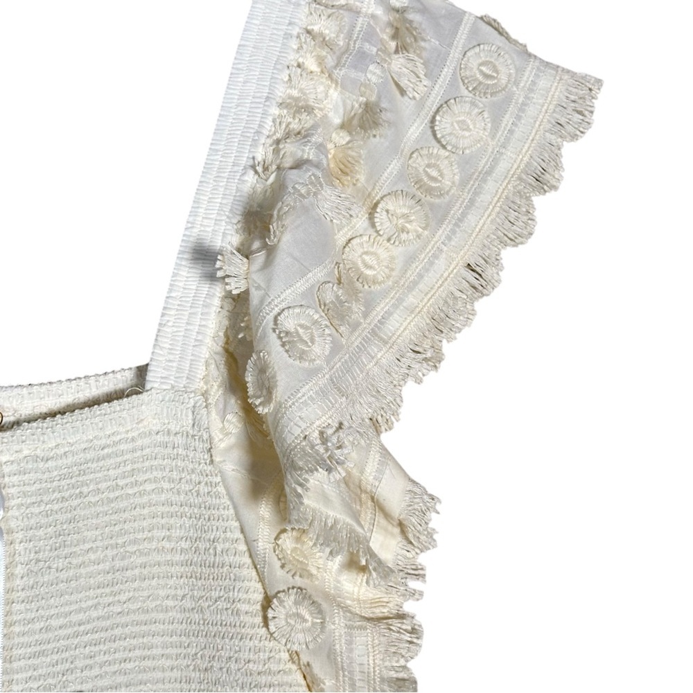 MARIE OLIVER Kora Smocked Pique Maxi Dress - Picture 11 of 15